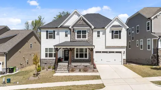 New construction Single-Family house 3044 Cave Junction Sta, New Hill, NC 27562 plan Langley - Legacy Collection - image