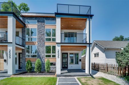 New construction Duplex house 2595 S Cherokee St, Denver, CO 80223 - image