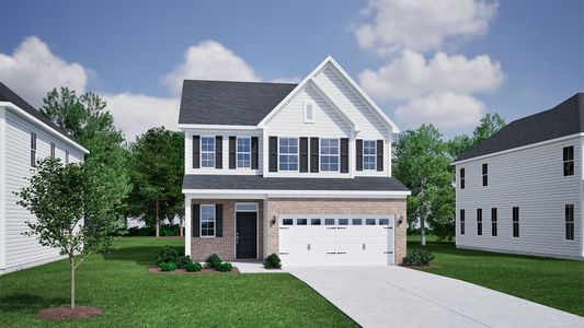 New construction Single-Family house 1301 Westerland Wy, Durham, NC 27703 plan Lacey - image