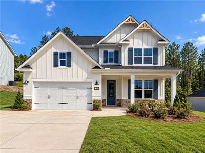 New construction Single-Family house 90 Riverwalk Manor Dr, Dallas, GA 30132 plan Hartwell - image