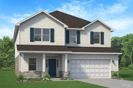 New construction Single-Family house 5304 Muscadine Wy, Milton, FL 32570 plan 3030 - image
