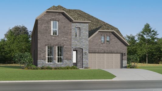 New construction Single-Family house 4110 Dights Ceres, San Antonio, TX 78245 plan Tobin - image