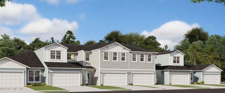 New construction Townhouse house 417 Cherry Elm Dr, St. Augustine, FL 32092 Osprey- photo 0 0