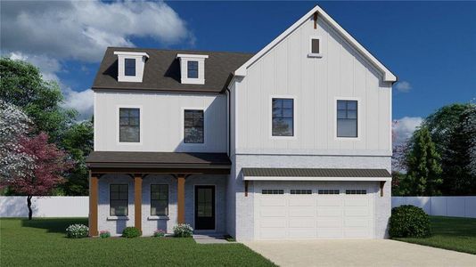 New construction Single-Family house 4503 Eastbrook Pl, Snellville, GA 30039 Colburn- photo 0