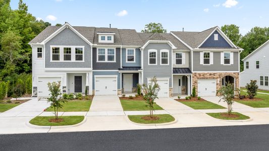 New construction Townhouse house 15 Hosta Way, Angier, NC 27501 Litchfield- photo 0