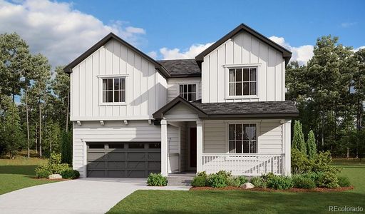 New construction Single-Family house 674 Penn Road, Elizabeth, CO 80107 Coronado- photo 0