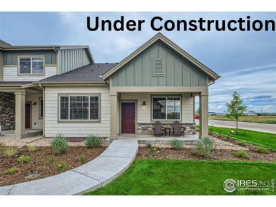 New construction Townhouse house 2480 Brookstone Dr, Unit A, Milliken, CO 80543 - photo 0