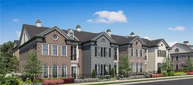 New construction Townhouse house 3250 Paley Dr, Alpharetta, GA 30009 - image