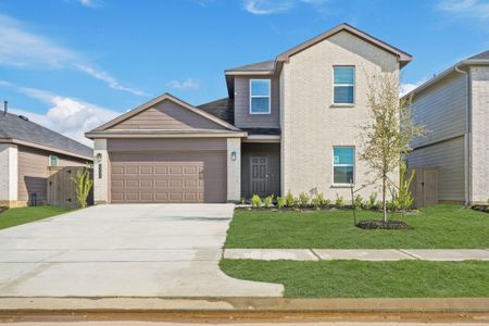 New construction Single-Family house 23535 Skyward Ln, Splendora, TX 77372 plan Midland - image