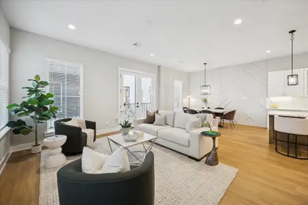 New construction Single-Family house 719 Thornton Rd, Unit A, Houston, TX 77018 - image 10