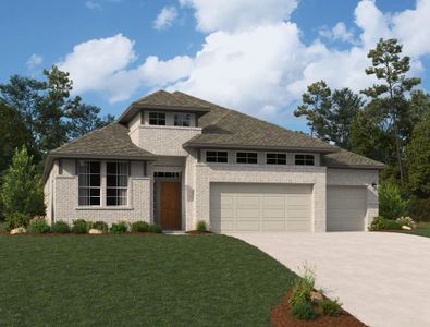 New construction Single-Family house 22515 Sawyer Mountain Dr, Waller, TX 77484 plan Dominion - image