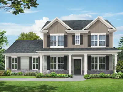 New construction Single-Family house Monroe, GA 30655 plan The Lakehurst - image