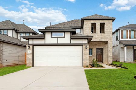 New construction Single-Family house 3013 El Dorado Dr, Brookshire, TX 77423 plan Linden - image