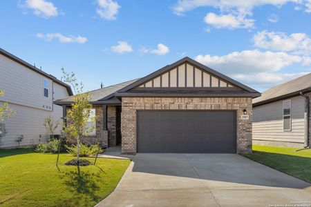 New construction Single-Family house 2507 Seabream Drive, San Antonio, TX 78245 Hickory- photo 0