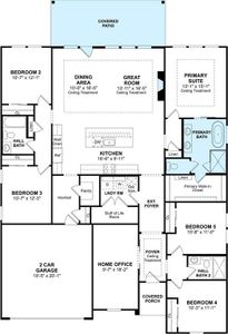 The Aegean floor plan by K. Hovnanian Homes. 1st Floor Shown. *Prices, plans, dimensions, features, specifications, materials, and availability of homes or communities are subject to change without notice or obligation.