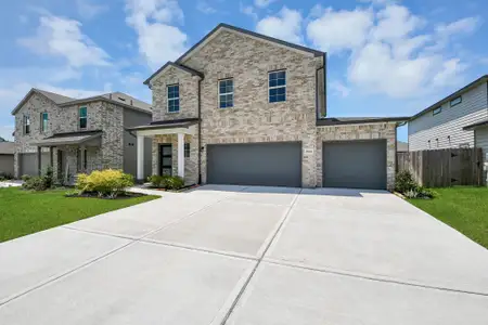 New construction Single-Family house 25666 Roy Rogers Ct, Splendora, TX 77372 plan The Trinity F - image