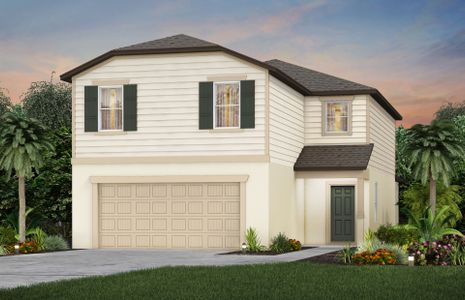 New construction Single-Family house 10422 Hidden Banks Gln, Parrish, FL 34219 plan Tybee - image