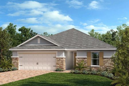 New construction Single-Family house 216 Rivermill Wy, Lake Wales, FL 33859 - image