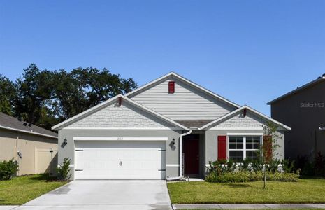 New construction Single-Family house 2013 Red Rock Rd, New Smyrna Beach, FL 32168 plan Cali - image