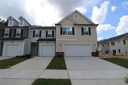 New construction Townhouse house 2219 Bright Shore St, Raleigh, NC 27610 plan Reynolds - End Home - image