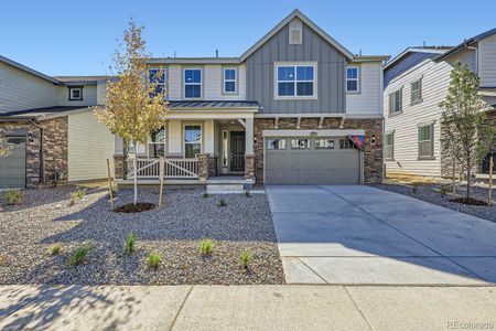 New construction Single-Family house 24434 E Adriatic Drive, Aurora, CO 80018 Stonehaven- photo 0