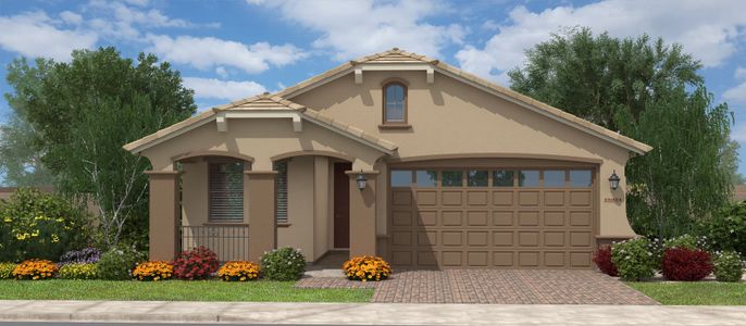 New construction house 3374 W Verde River Rd, San Tan Valley, AZ 85144 plan Jericho - image