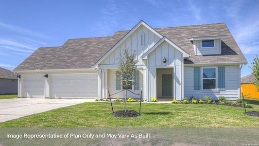 New construction Single-Family house 383 Kolbo Crossing Cv, Lockhart, TX 78644 plan The Garland - image