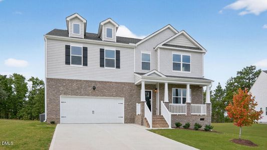 New construction Single-Family house 189 Calebs Corner Pl, Spring Lake, NC 28390 plan COLUMBIA - image