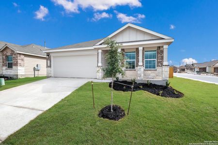 New construction Single-Family house 3955 Rock Mill Dam, San Antonio, TX 78245 - photo 0