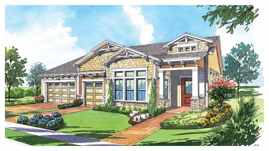 New construction Single-Family house 2460 Dream Home Ct, St. Cloud, FL 34772 plan Smyrna - image