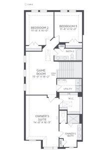 New construction Townhouse house 845 Lennox Dr, Allen, TX 75013 plan Camille Modern - image 3
