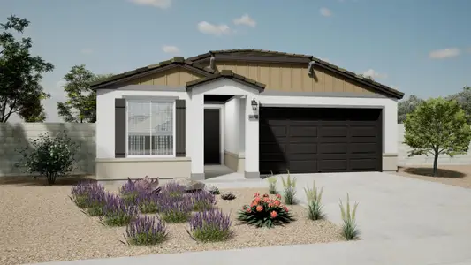 New construction Single-Family house 18054 W Calle Lejos, Surprise, AZ 85387 plan Goldenrod - image