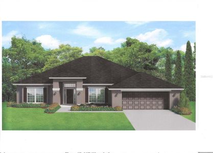 New construction Single-Family house 15294 Mount Sparrow Road, Weeki Wachee, FL 34614 2330- photo 0