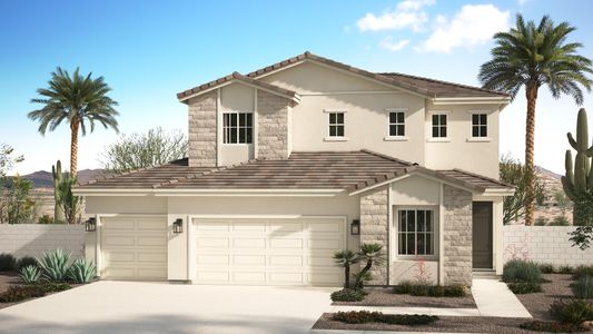 Modern Ranch Elevation | Tamburlaine | Marlowe | New Homes in Glendale, AZ | Landsea Homes