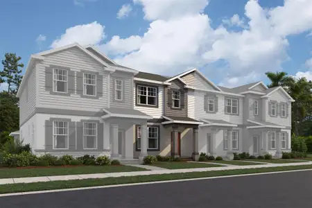 New construction Townhouse house 5204 Center Lake Ranch Blvd, St. Cloud, FL 34771 plan Rutland - Townhome Series - image