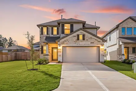 New construction Single-Family house 25319 Yellowbells Pl, Montgomery, TX 77316 plan Rockport - image