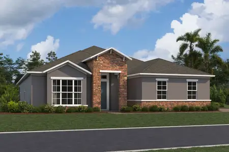 New construction Single-Family house 3722 Wolves Creek Pl, Apopka, FL 32712 plan Corina Xl Sl - image