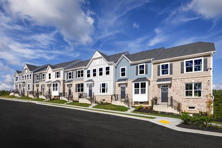 New construction Townhouse house 976 Sugar Vista Circle, Sugar Hill, GA 30518 Mendelssohn with Basement- photo 0