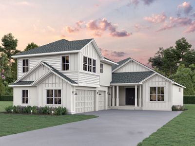 New construction Single-Family house 4521 Flower Fields Trl, Bradenton, FL 34210 plan Cove 2.0 - image