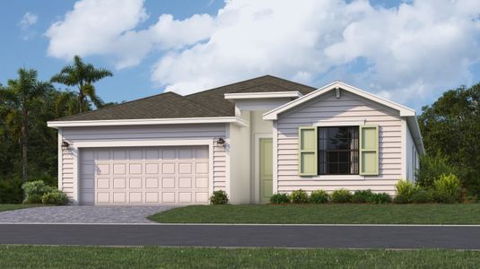 New construction Single-Family house 3547 Night Star Ter, Parrish, FL 34219 Trevi- photo 0