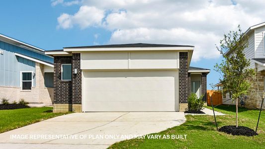 New construction Single-Family house 8519 Honest Cattleman Rd, Mustang Ridge, TX 78610 plan The Yellowstone II - image