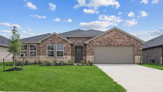 New construction Single-Family house 31314 Hastings Park Dr, Fulshear, TX 77441 plan Irving - image