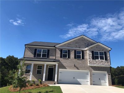 New construction Single-Family house 1949 Van Allen Ct, Dacula, GA 30019 plan Mansfield - image