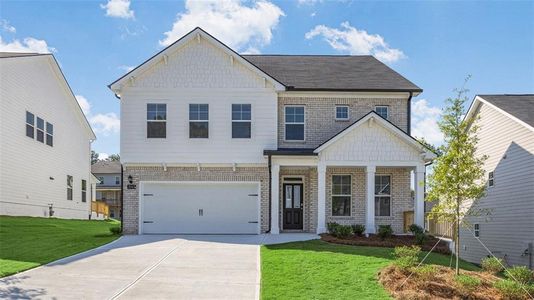 New construction Single-Family house 2047 Winged Elm Wy, Lawrenceville, GA 30045 plan Summit - image