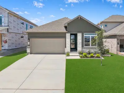 New construction Single-Family house 412 Amista Dr, Liberty Hill, TX 78642 plan Upton - image