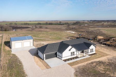 Aerial view featuring a rural view