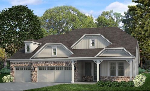 New construction Single-Family house 65 Blackshear Ct, Hoschton, GA 30548 ROSEWOOD- photo 0