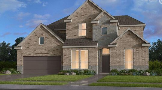 New construction Single-Family house 1612 Monet Drive, Little Elm, TX 75068 Topaz- photo 0