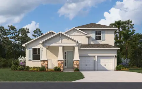 New construction Single-Family house 2067 Keystone Pass Blvd, Minneola, FL 34715 plan Anna Maria w/ Bonus - 19236 - image