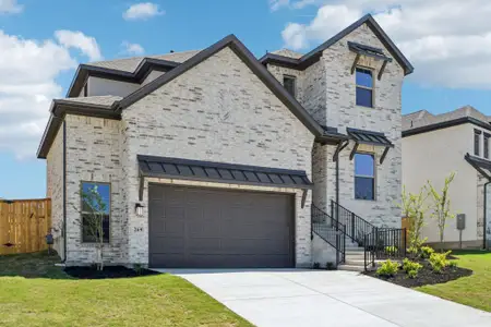 New construction Single-Family house 269 Prickly Poppy Lp, Kyle, TX 78640 plan Landon - image